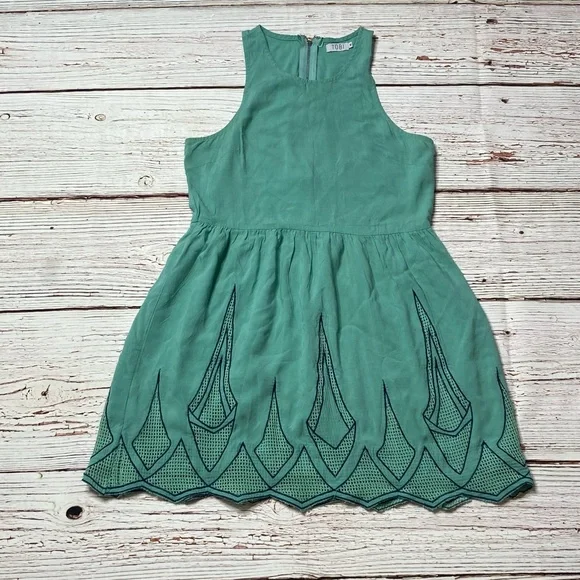 tobi green dress Tobi Dress, M / AQUA